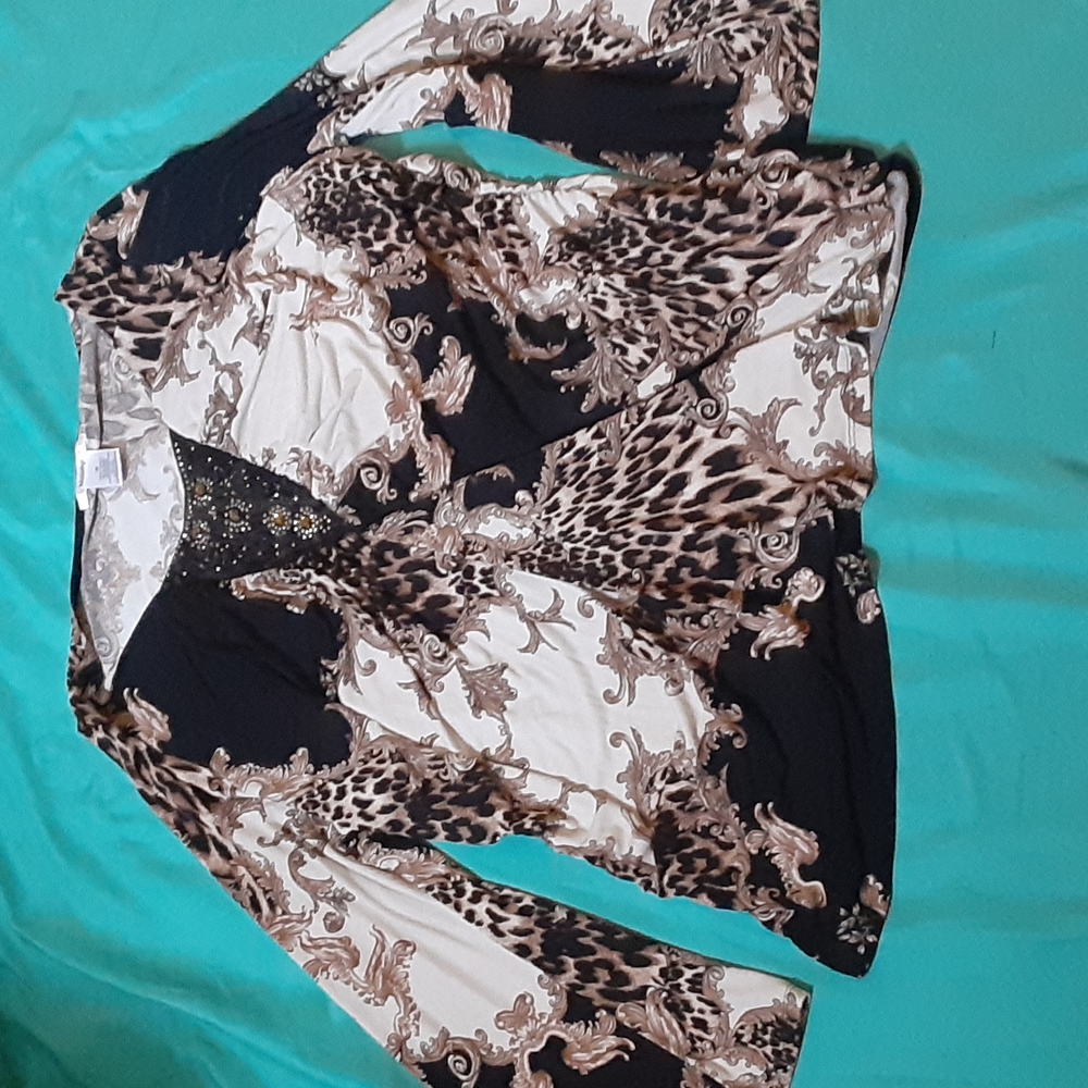 MASSEYS BROWN AND BLACK PRINT